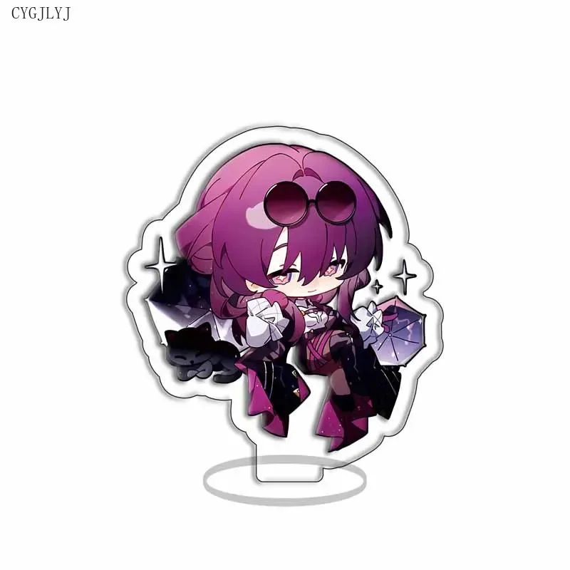 Honkai: Star Rail Figures Luocha Natasha Jing Yuan Cosplay Acrylic Stand Model Plate Desk Decor Standing Sign Keychain Cosplay