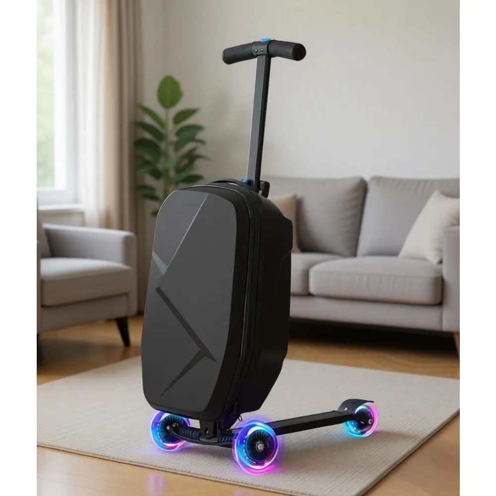 Scooter Luggage for Kids: Lightweight Foldable Ride-On Suitcase