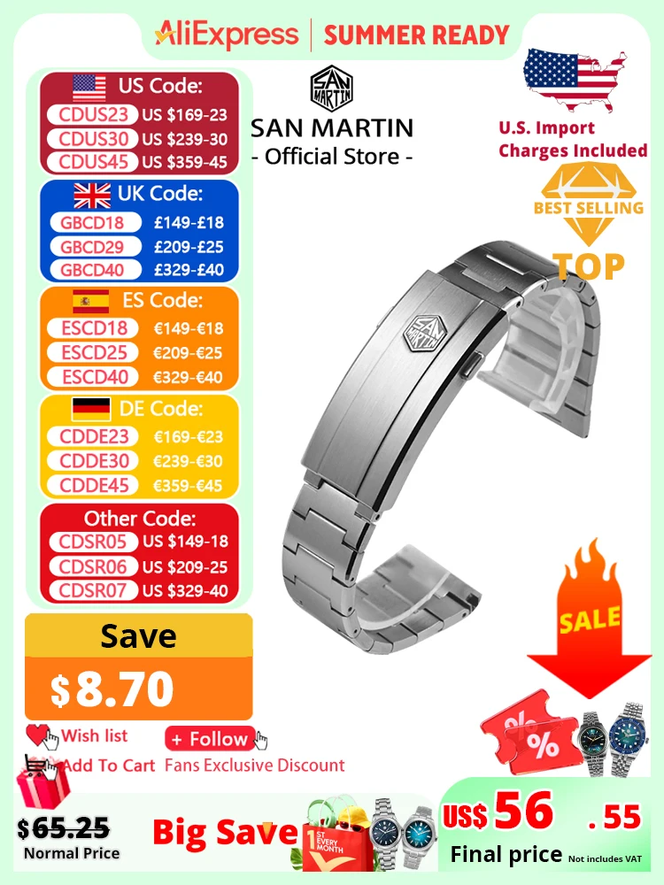 san-martin-sn0151-bracciale-in-acciaio-inossidabile-316l-y-link-otf-chiusura-regolabile-parti-di-orologi-cinturino-per-18mm-20mm-finali-dedicati