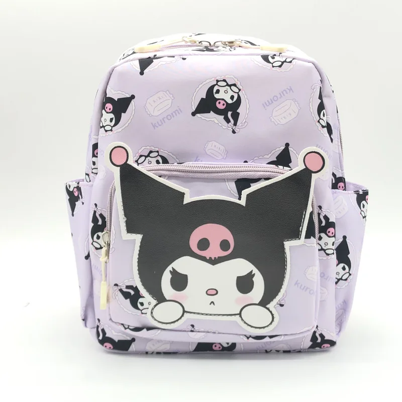 Sanrio Cartoon Kuromi Pochacco Printed Small Schoolbag Kawaii Cute Children Go Out To Small Backpack With High Face Value Gift