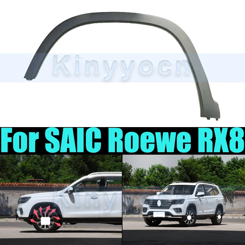 

Front/Rear Car Wheel Arch Moulding For SAIC Roewe RX8 Fender Eyebrows Wheel Arches Car Assecories