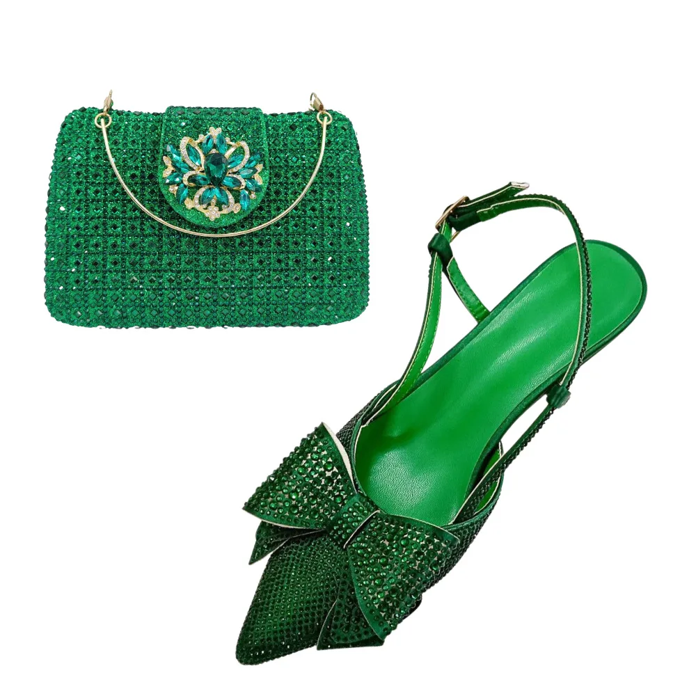 

Italian style Shoes Dinner Wedding Diamond Crystal Sandals Women's Summer Shoes