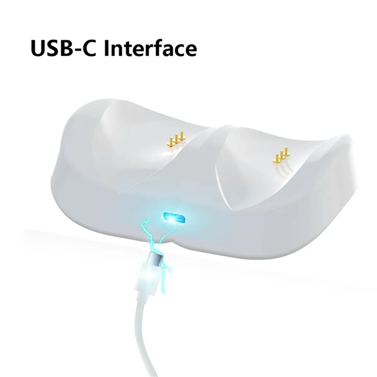 ملحقات ABJG-VR لوحدات تحكم Quest 3 قاعدة شحن لـ 3 وحدات تحكم مريحة