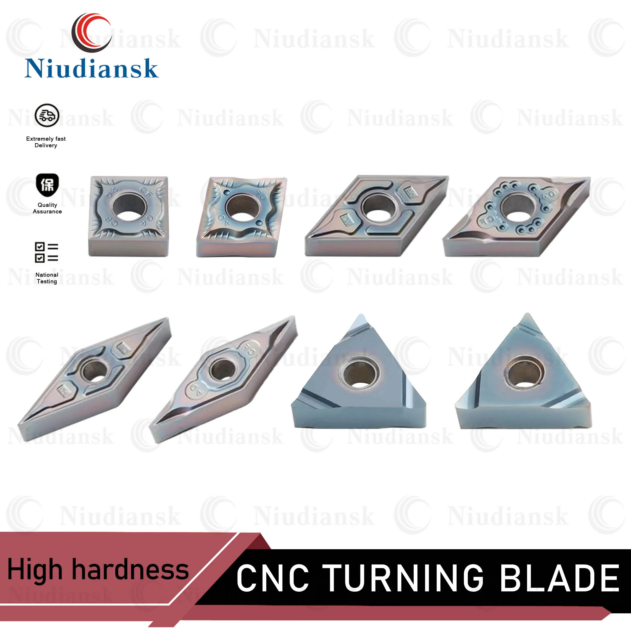 

VNMG160404 DNMG150404 SNMG120408 CNMG120404-CF CM TNGG160404 L-F R-F High-quality CNC Lathe Tools Carbide Inserts,For Hard Steel