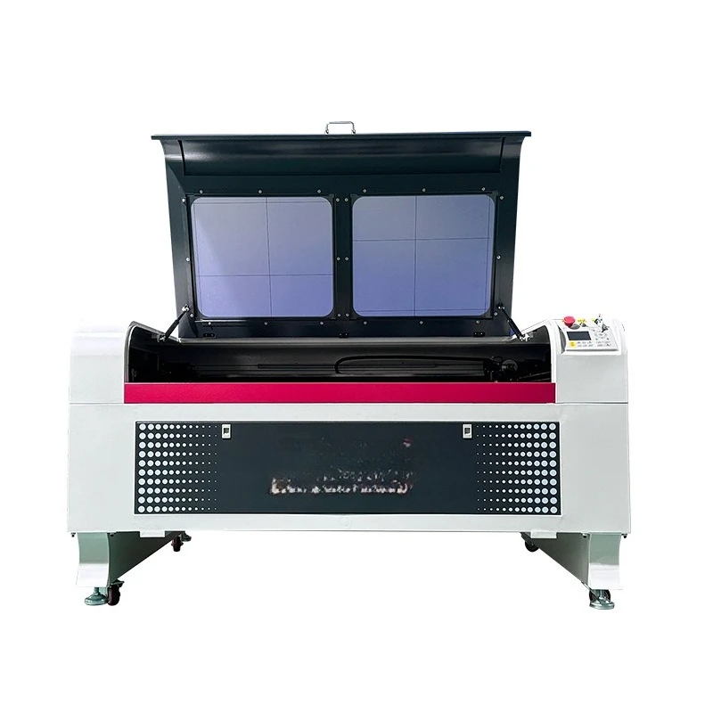 Macchina per incisione e taglio laser automatica grande macchina per incisione artigianale in pelle di bambù acrilico