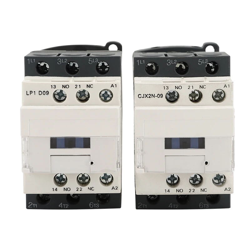 3P+NO+NC AC/DC Magnetic Contactor LC1-D09 Electric Contactor LP1-  12A 18A 32A Coil Voltage AC220V/380V Motor Starter Contactor