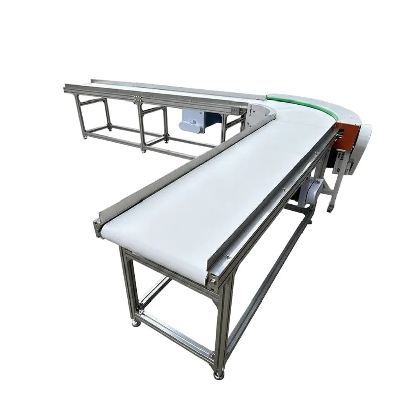 Fast assembly of modular conveyors allows for expanded production lines and flexible layouts for industrial material