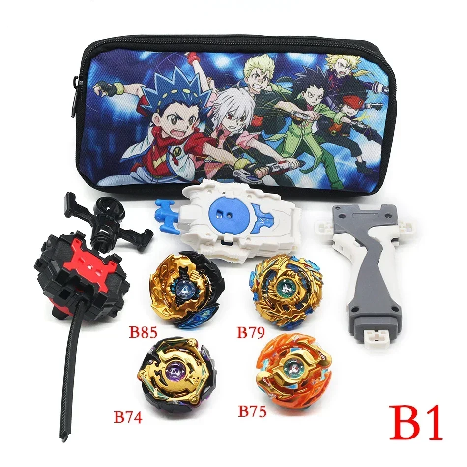 New Beyblade Burst Toys Alloy Battle Top Metal Fusion Set Gyro Storage Box Sale Blade Tops Launchers Achilles Beyblade Takara