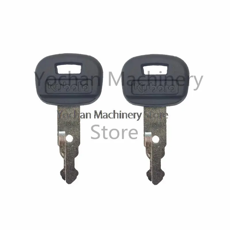 

2 Pcs Starter Lock Ignition Key For Kubota Excavator Digger 30/135/155/161/163 ELI80-0101 RC411-53933 RC461-53930 Free Shipping