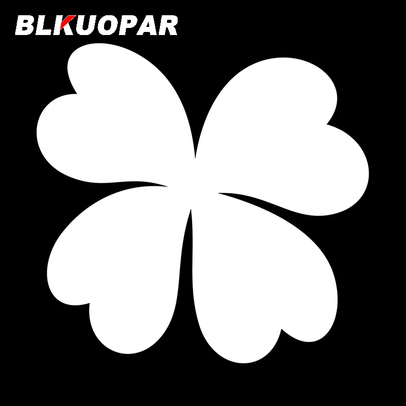 BLKUOPAR For Clover Car Stickers Creative Scratch-Proof Decals Creative Air Conditioner Motorcycle Decor Car Styling