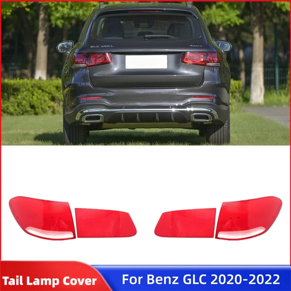 

For Mercedes Benz GLC 2020 2021 2022 Auto Accessories Replacement Car Lights Shell Rear Fog Light Rear Lamp Shell