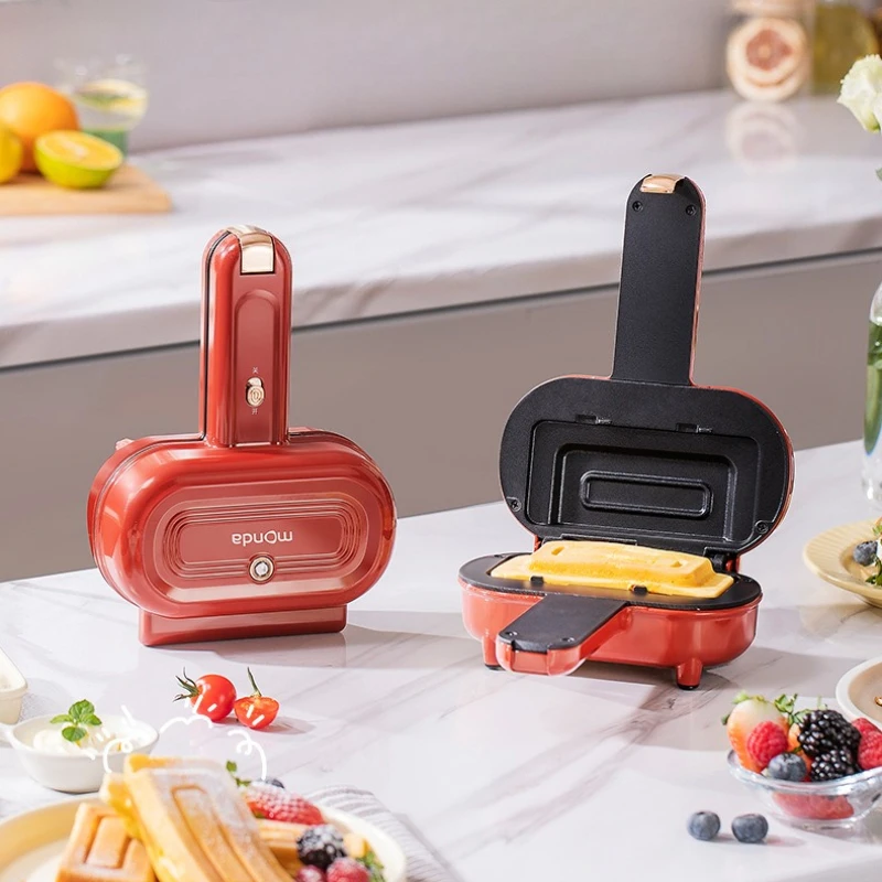 220 /110 Panini hine ini Non-stick Sandwich hine Double-sided Heating Toast Waffle hine ulti Breakfast hines