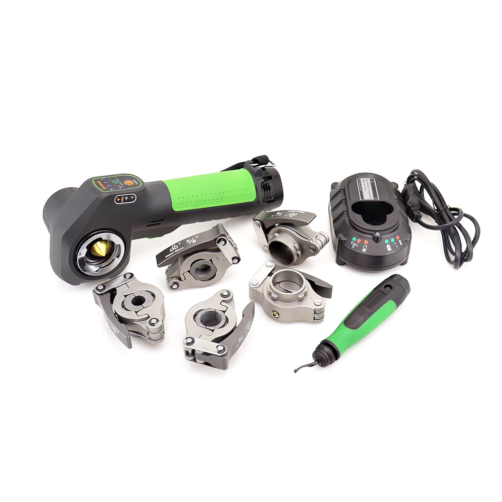 

BreakFree Rechargeable Lithium Battery Power Flaring Tool for Copper Pipe 1/4" to 3/4" Max OD.Refrigeration Tools