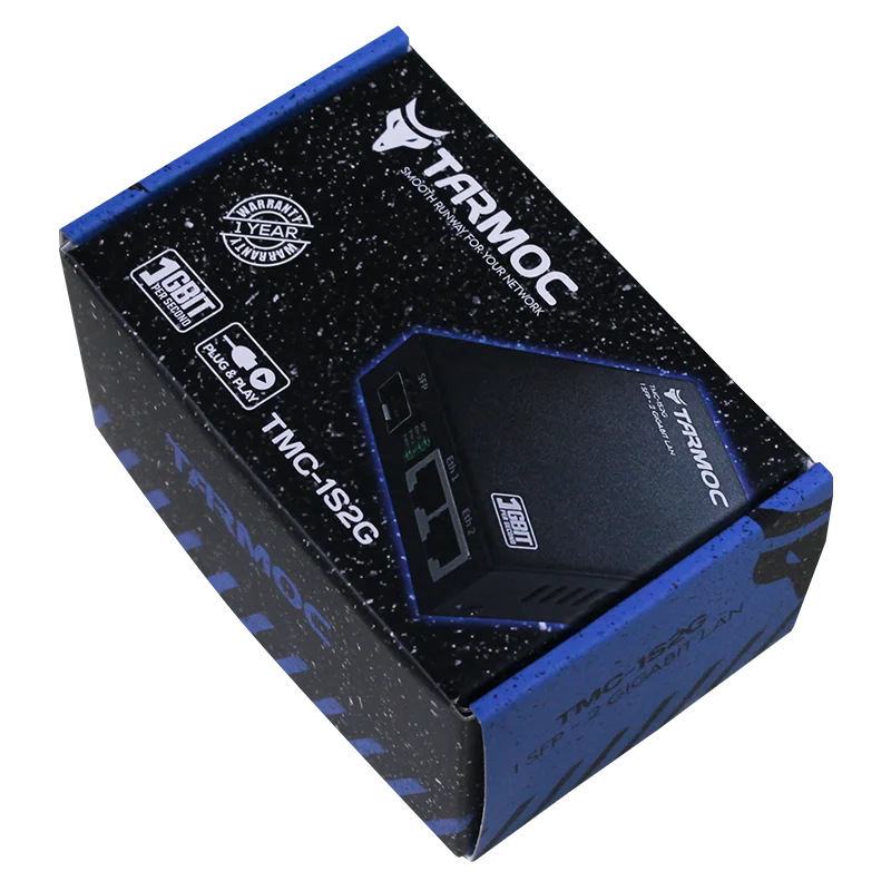 Медиа конвертер Switch для 2 SFP и 2 RJ-45 Gigabit