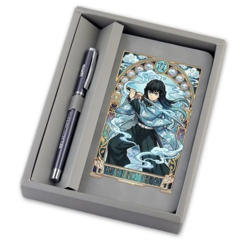 New Demon Slayer: Tokitou Muichiro Tomioka Giyu Butterfly Ninja A6 Mini Notepad Student Diary High-Looking Fashion Holiday Gift