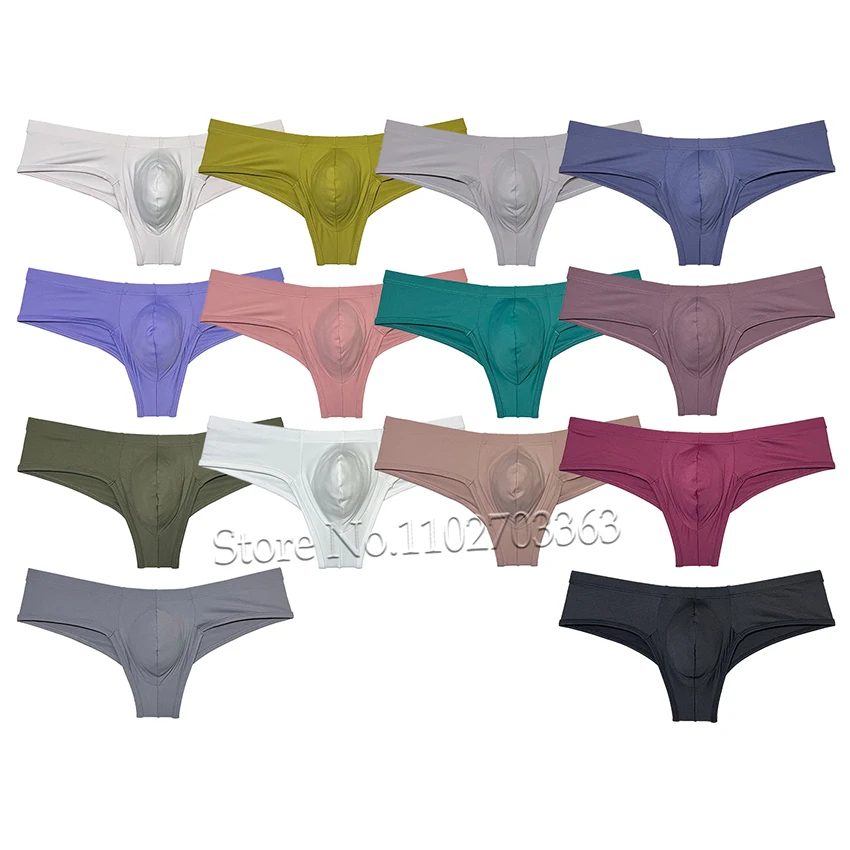 

Fashion Man Skin Mini Brazilian Bikini Briefs Underwear Enhanceing Bulge Pouch Jockstrap Cheeky Panties