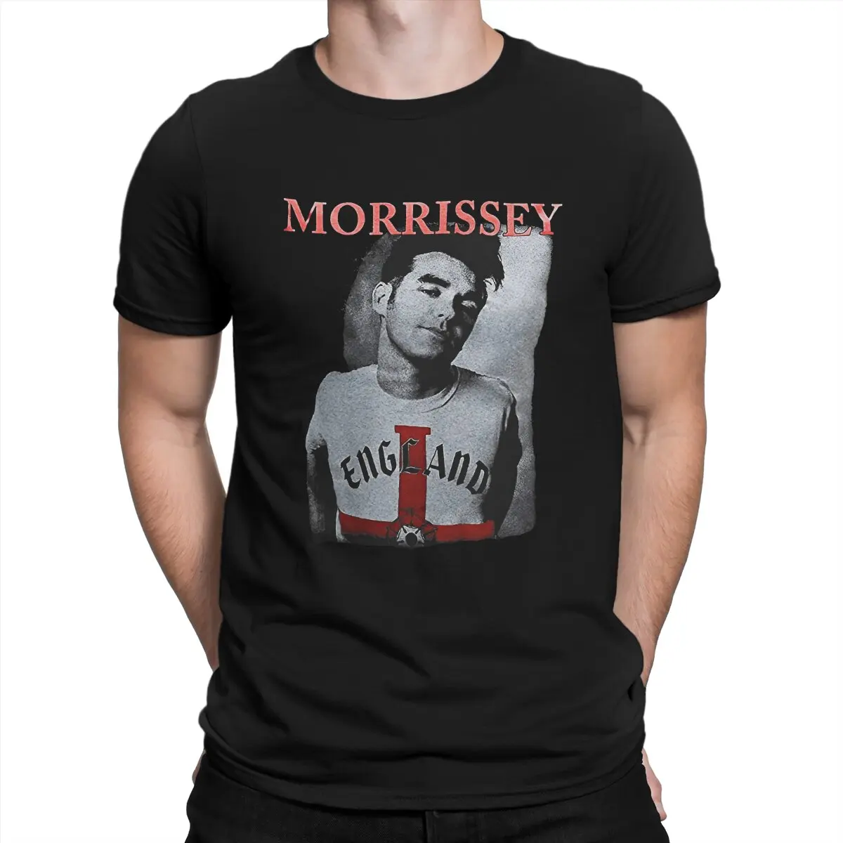 Men's Morrissey T Shirts The Smiths Cotton Tops Vintage Short Sleeve O Neck Tees Graphic T-Shirts