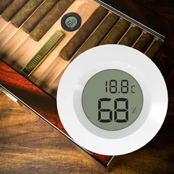 LCD Digital Thermometer Hygrometer Raum Innen elektronische Temperatur Feuchtigkeit messer Sensor Messgerät Wetters tation für zu Hause