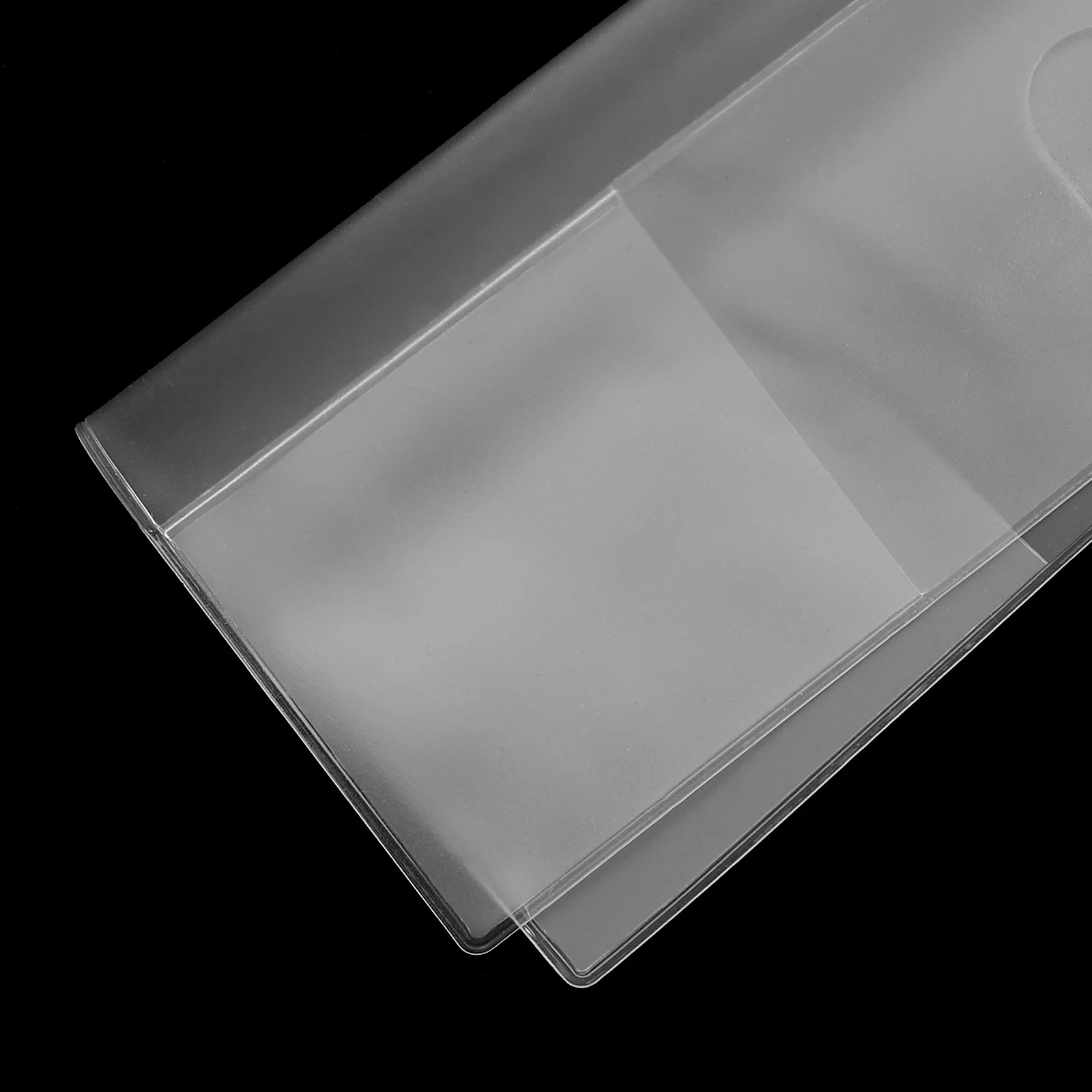 Buchhülle für Hardcover, PVC, wasserdicht, wiederverwendbar, Notebook-Planer-Abdeckung, klare Schutzjacke für Studenten, stilvoll