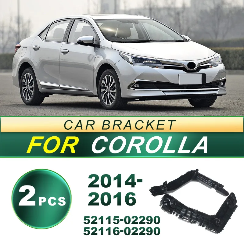 

For 14-16 Corolla COROLLA front bumper bracket fixing bracket fog light frame decoration car light accessories