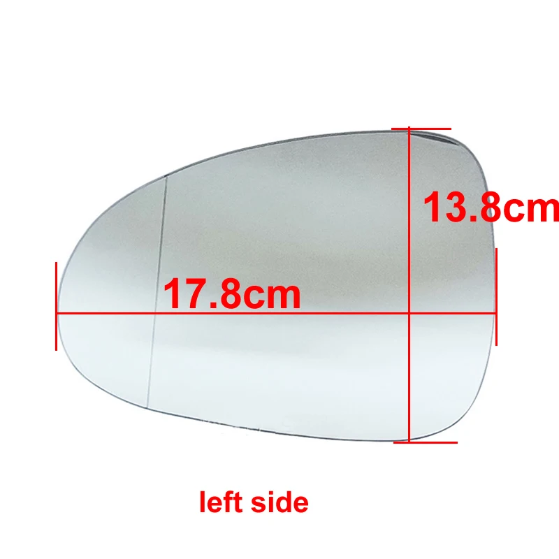 Auto Left Right Heated Wing Rear Mirror Glass for VW Touareg 2011 2012 2013 2015 2017 2018 7P6857521 7P6857522 Side rearview