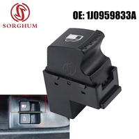 SORGHUM 1J0959833A Car Power Rear Trunk Fuel Tank Switch Gas Door Release Button For VW Bora Jetta Golf MK4 Passat B5 1999-2005