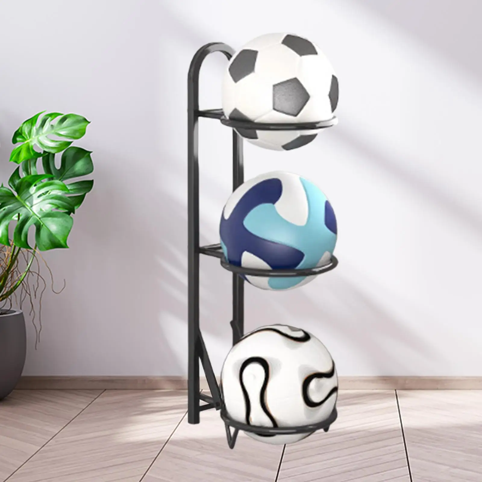 

Складная вертикальная полка для хранения детского сада, баскетбольные аксессуары для дома