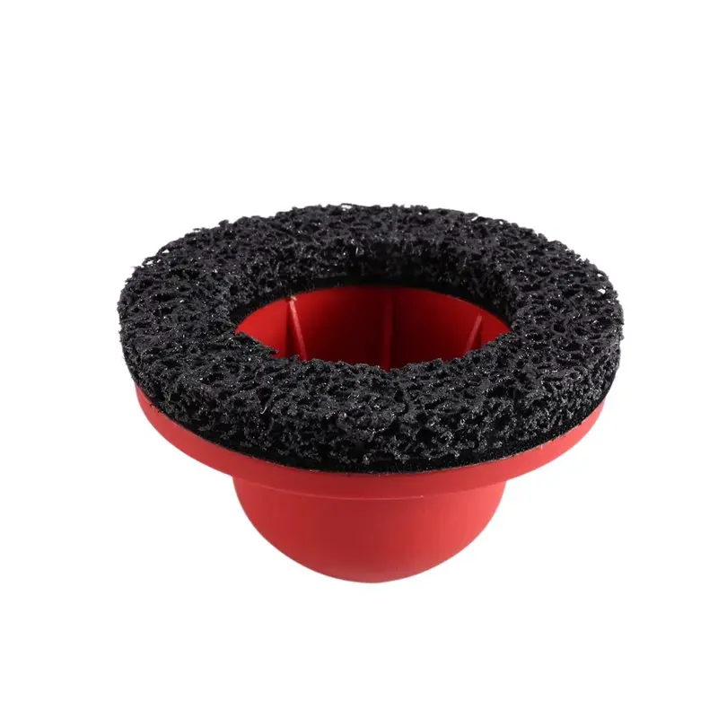 AB16-150Mm Wheel Hub Grinder Silicon Carbide Disc Wheel Hub Resurfacing Kit Rust Removal Tool Tire Change Rim Cleaning Tool