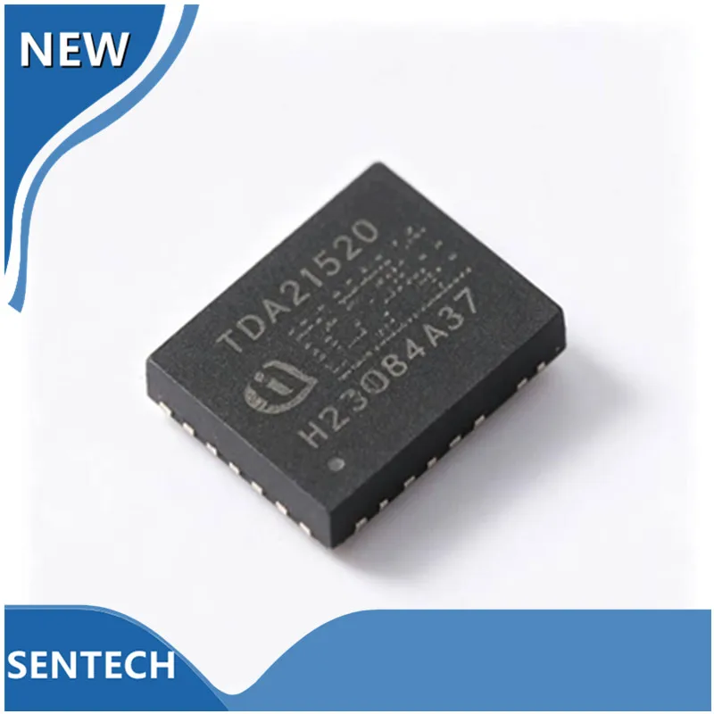 5 pieces per lot - brand new original TDA21520AUMA1 surface-mounted voltage regulator chip in QFN-25 package