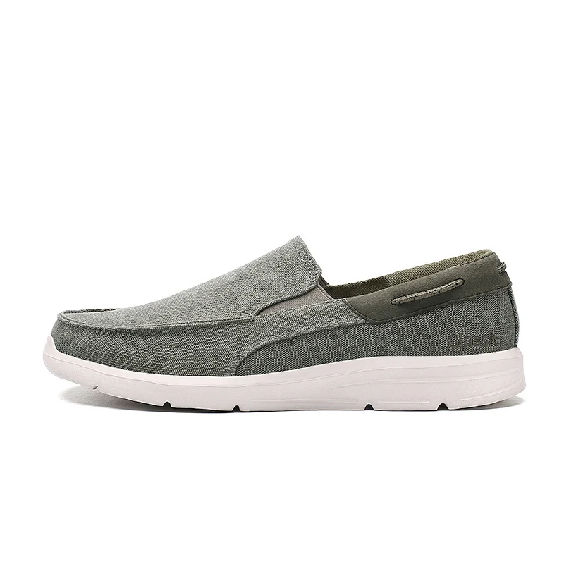 Summer Breathable Canvas Shoes Men Loafers Slip On Sneakers Fashion Casual Men Shoes Lightweight Flats Men Driving Zapato
