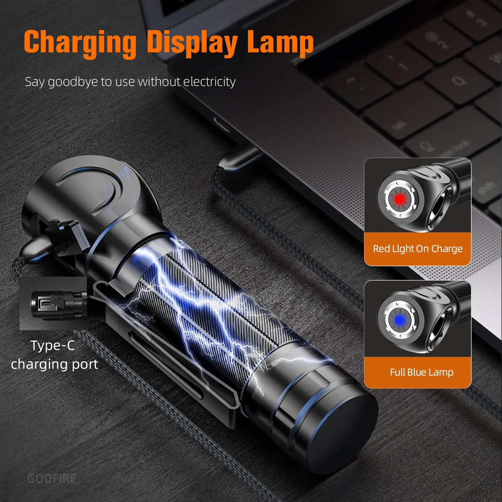 2026 Headlamp Super Bright 1200lm Upgraded version Headlight SUPERFIRE USB C Rechargeable 90° with Magnet Tail Head Flashlight