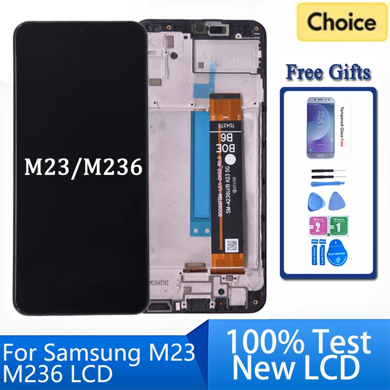 

6.6'' For Samsung M23 M236 LCD Display With Touch Screen Digitizer For Samsung SM-M236B, SM-M236B/DS LCD