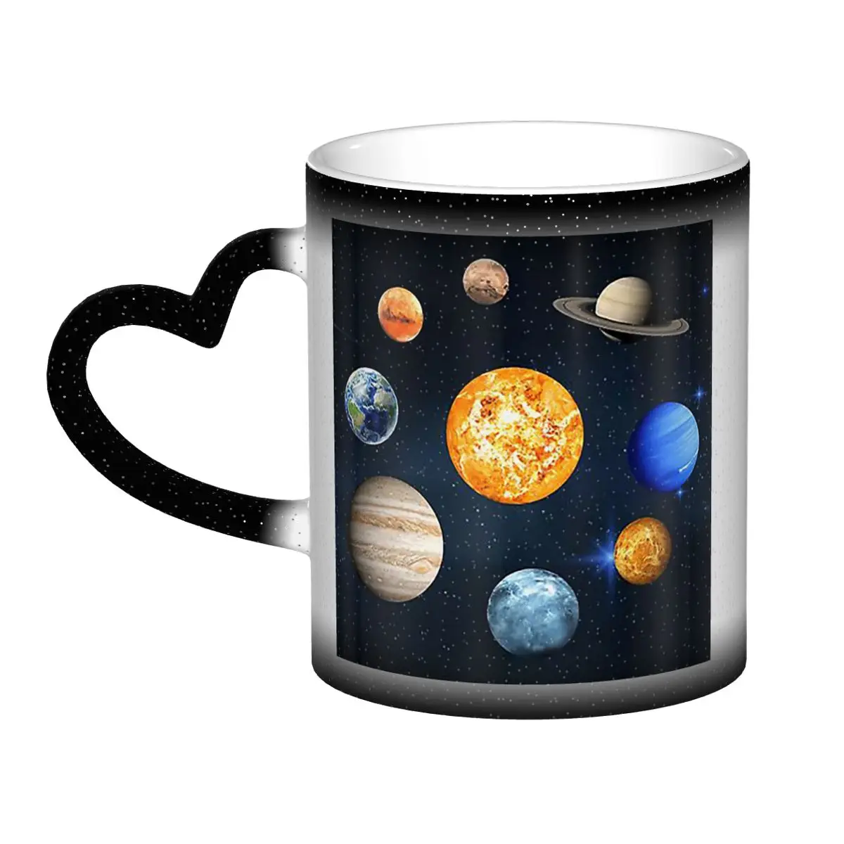 Solar System Space Planets Universe Mug Funny Ceramic Coffee Cups Tea Mugs Milk Cup Drinkware Gifts for Friends