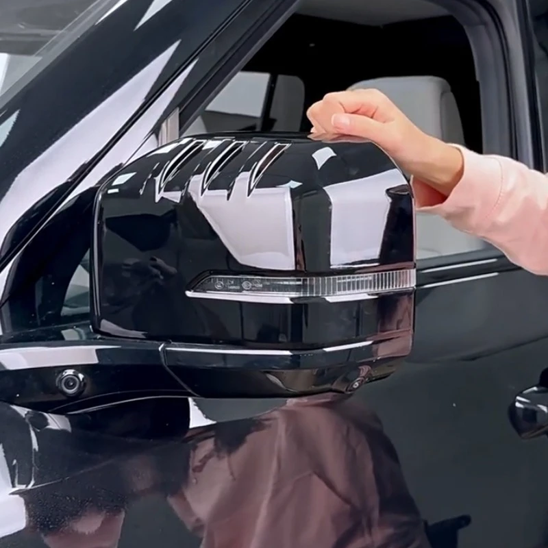 

Car Mirror Cover for BYD Leopard 7 Titanium 7 Carbon Fiber Look Mirror Shell Black Warrior Style Exterior Modification Accessory