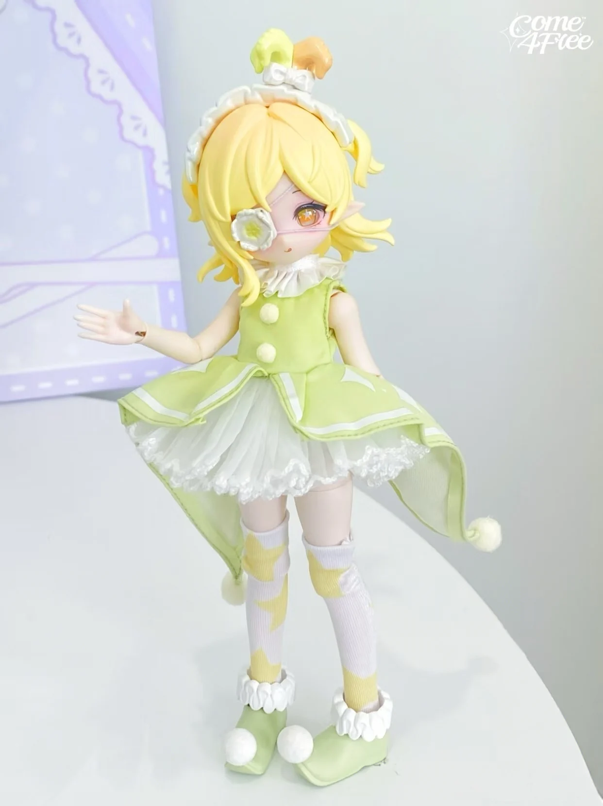 Nowa Oryginalna Seria Come4free Ocean Gem 1/8 Elektroniczny Zwierzak Bjd Lalka z Ruchomymi Stawami Lalka do Przebierania Modna Zabawka Blind Box Ozdoba