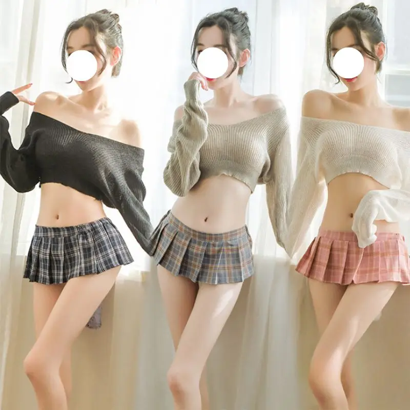 Y2K Ultrashort Japanese Style Jk Plaid Skirts for Women Girls Sexy Low Rise A-line Short Jk Skirts Schoolgirl Pleated Skirts