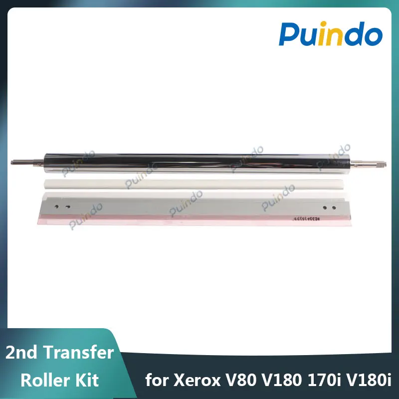 

1set High Quality 2nd Transfer Roller 2nd Cleaning Blade Lubricant Bar for Xerox V80 V180 170i V180i V2100 3100 3100i