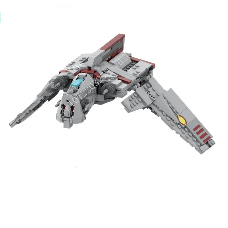 410PCS Nuclass Space War Military MOC Shuttle SpaceShip Battle  Puzzle CityArchitecture Christmas DIYAssembly Toy for Kids Ages