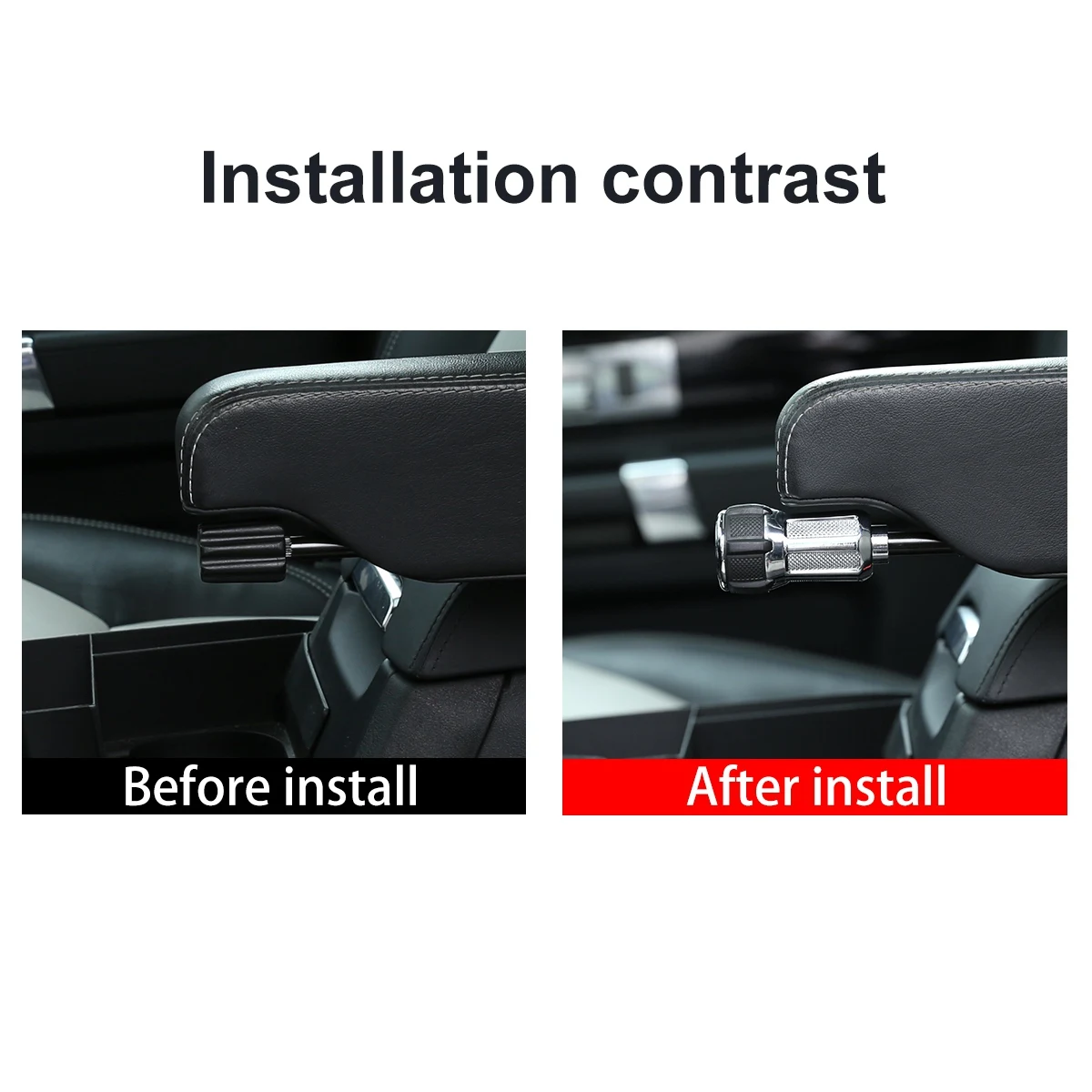 

Car Aluminum Alloy Internal Seat Armrest Box Adjustment Knobs Replacement For Land Rover Range Rover Sport L320 2005-13