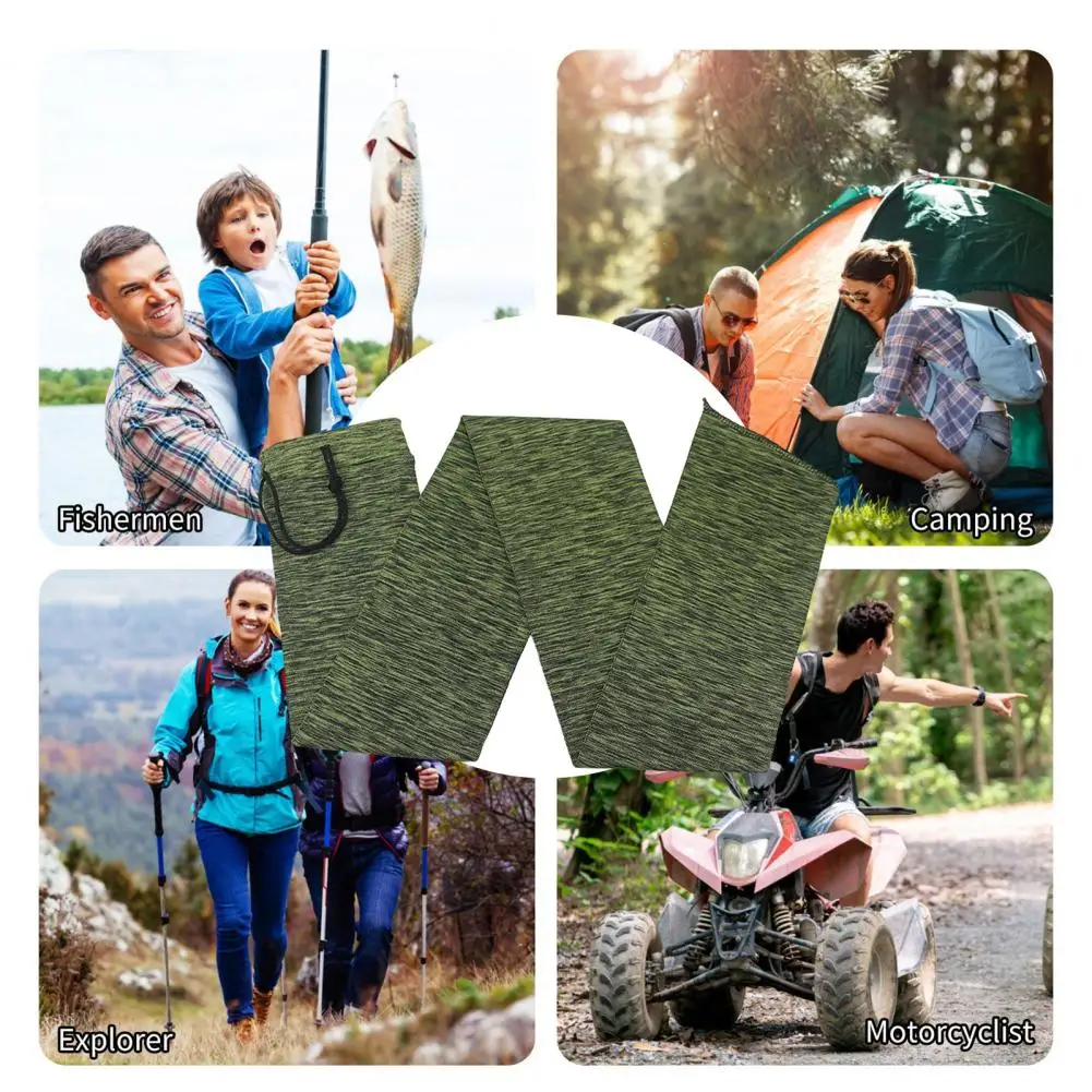 Dustproof Bag Elasticized Moisture-wicking Pouch Moisture-proof Shooter Sleeve with Drawstring Closure Dustproof for Hunting