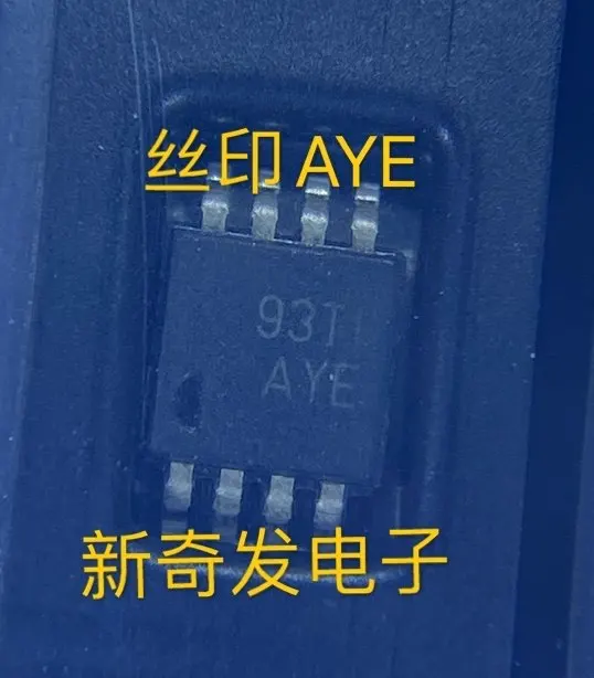 TPS79433DGNR Screen Printed AYE MSOP8 Fast RF 250ma Low Dropout Linear Regulator, New Original