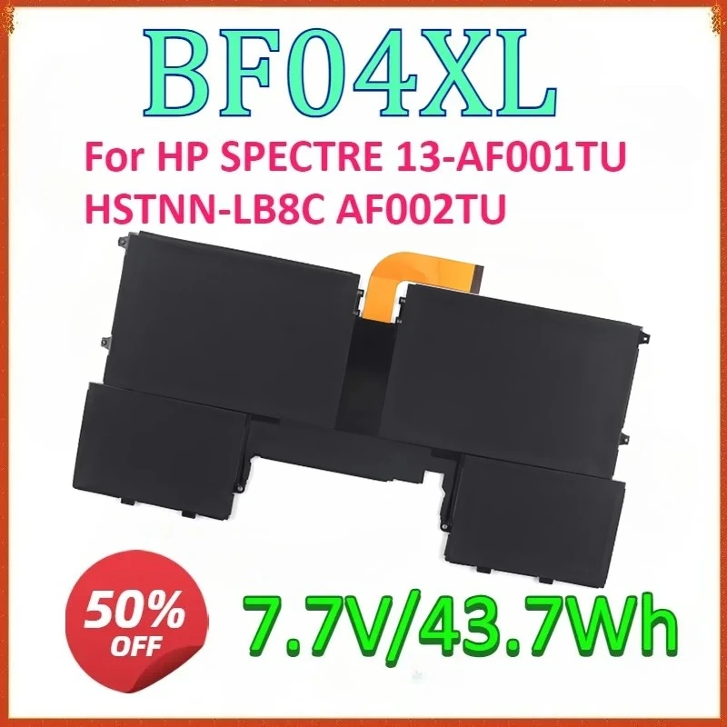 

For HP SPECTRE 13-AF001TU HSTNN-LB8C AF002TU,TPN-C132,924843-421 New 7.7V 43.7Wh BF04XL High Quality Laptop Replaceable Battery