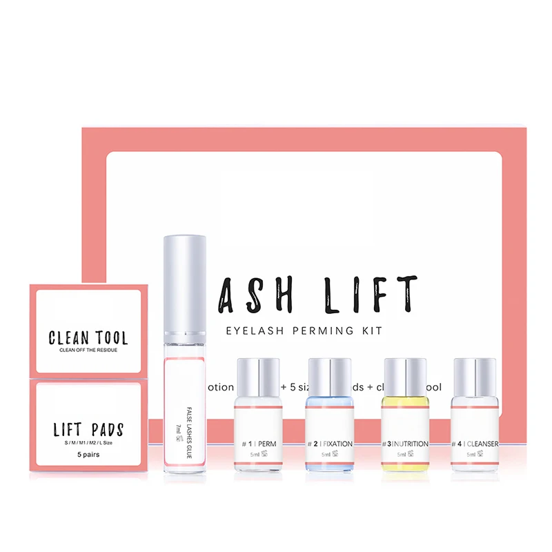 Nieuwe Lash Lift Kit Langdurige Wimper Tillen Perming Lotion Fixatie Lijm Curly Lasher Schoonheidssalon Home Use Pro Kit