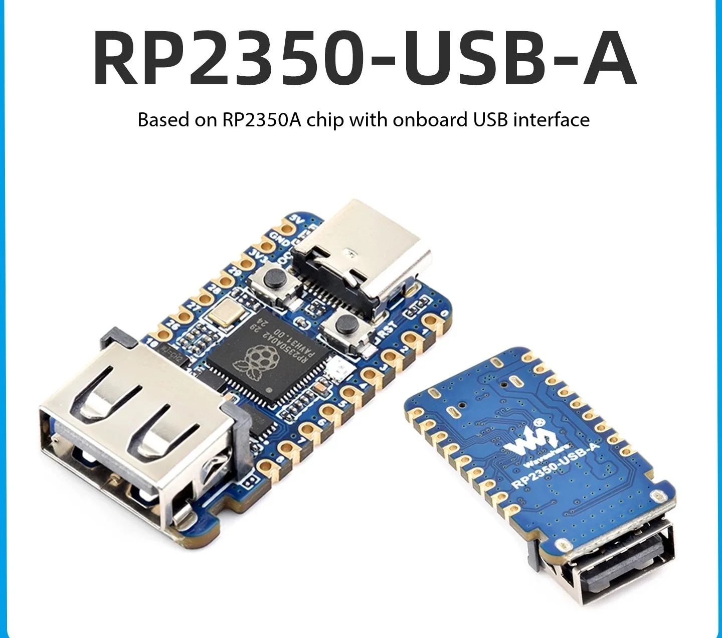 Raspberry Pi Pico 2 RP2350A USB RISC-V Dual Core Dev Board