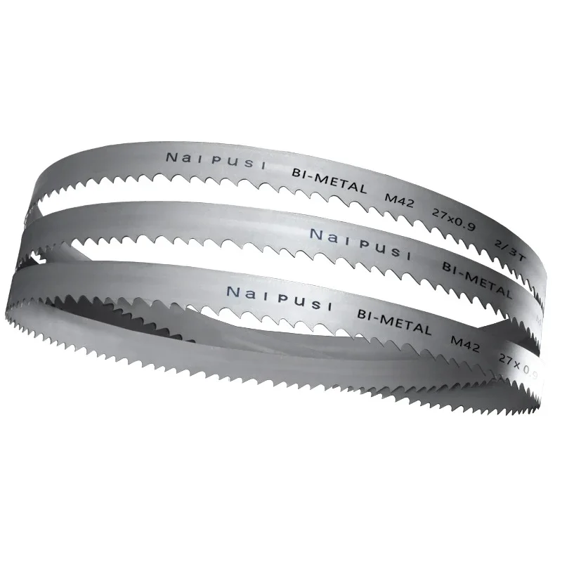 Quality Assurance For Cutting Metal Band Saw Blad (Accept customization 2908-3810mmx 27mm x 0.9mm Bi-metal BandSaw Blade