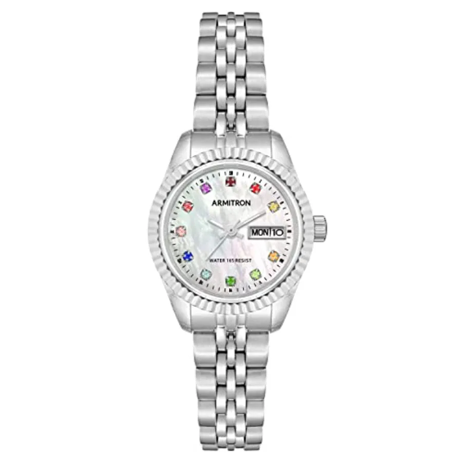 

Women's Genuine Crystal Accented Bracelet Watch, 75-2475