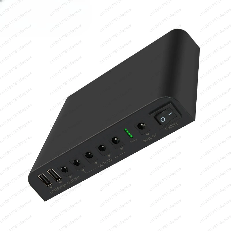 

12V lithium battery pack 9 volts large capacity multi-function 18650 core router light cat, rechargeable power supply