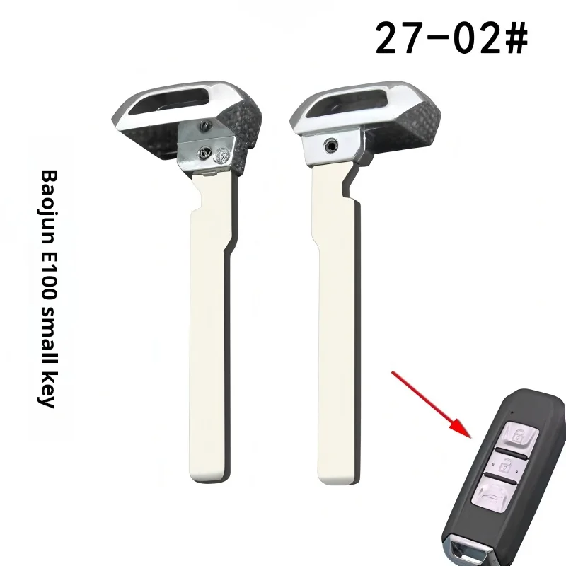 Fit Baojun 560 730 510 E100 New Energy Smart Card Mini Key - Remote Key Blank for Cars