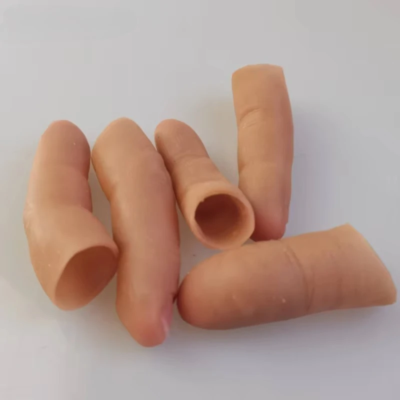 Custom Prosthetic Silicone Finger Amputee Prosthetic Silicone Finger