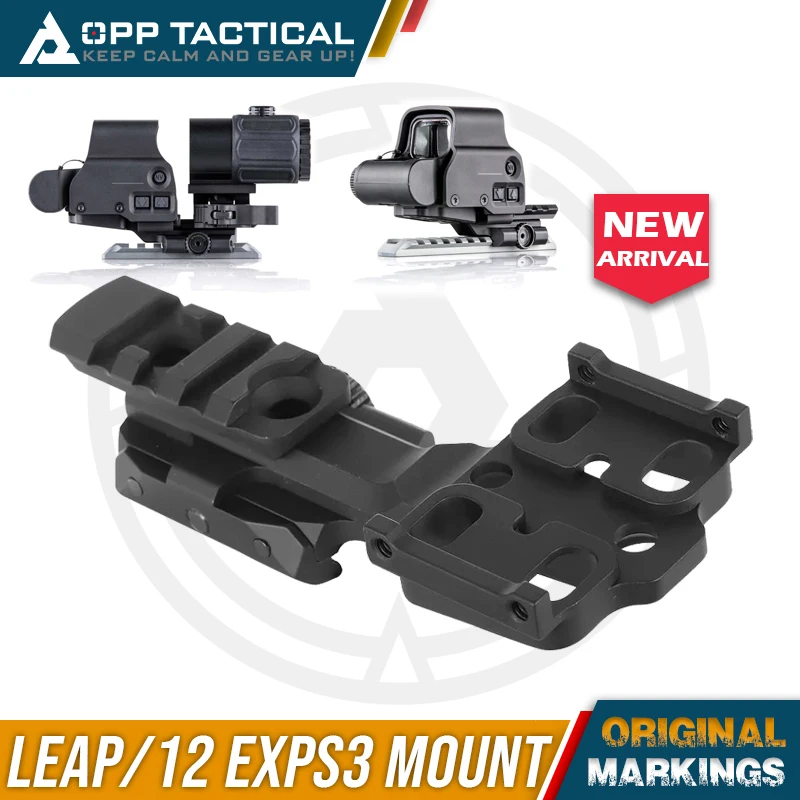 Support hybride pour point rouge et grossisseur EvolutionGear LEAP/12 EXPS